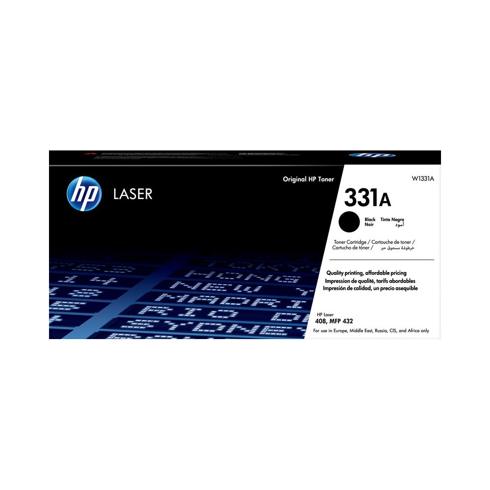 HP 331A nero toner (W1331A)