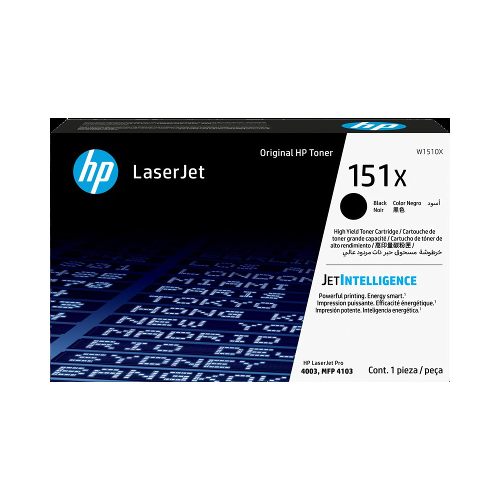HP 151X nero toner (W1510X)