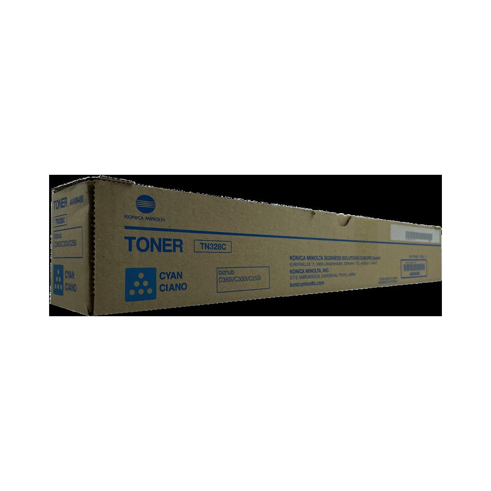 Konica Minolta TN328C ciano toner (AAV8450)