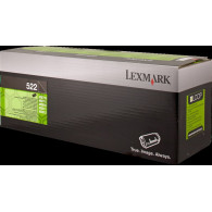 Lexmark 522 nero toner (52D2000)