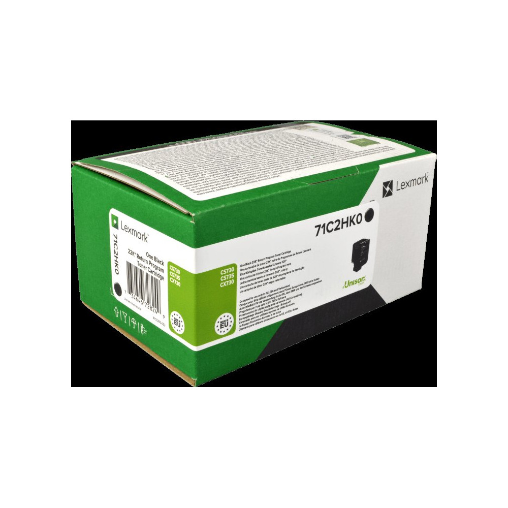 Lexmark 71C2HK0 nero toner (CS/CX730/CS735)