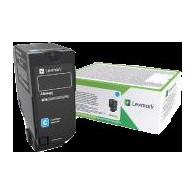 Lexmark 74C2HCE ciano toner (CS/CX725)