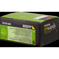 Lexmark 802HY giallo toner (80C2HY0)