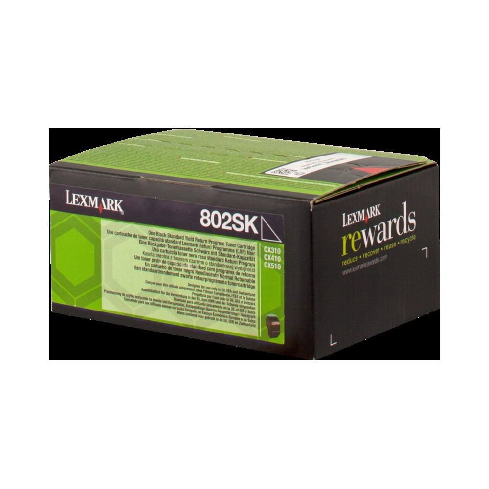 Lexmark 802SK nero toner (80C2SK0)