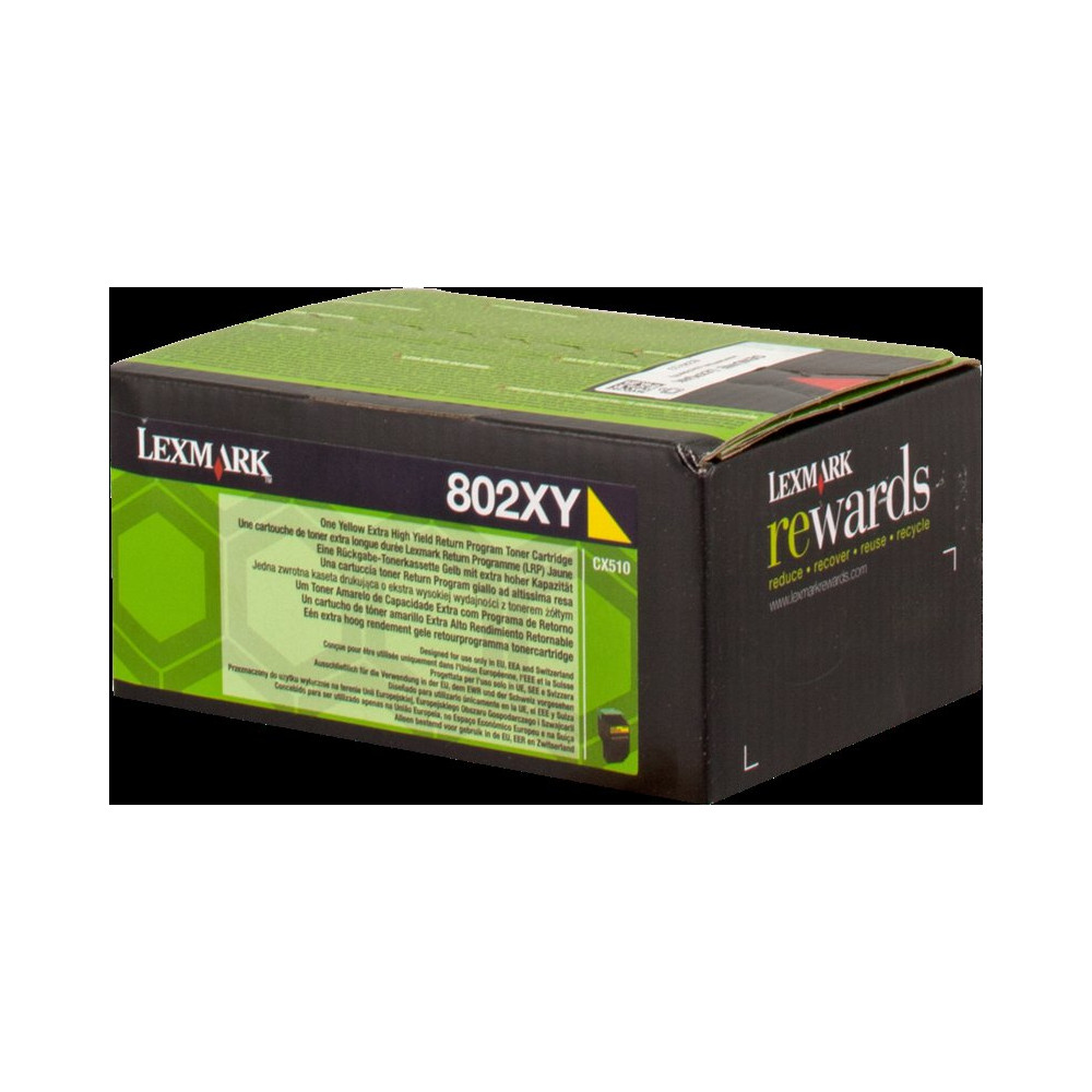 Lexmark 802XY giallo toner (80C2XY0)