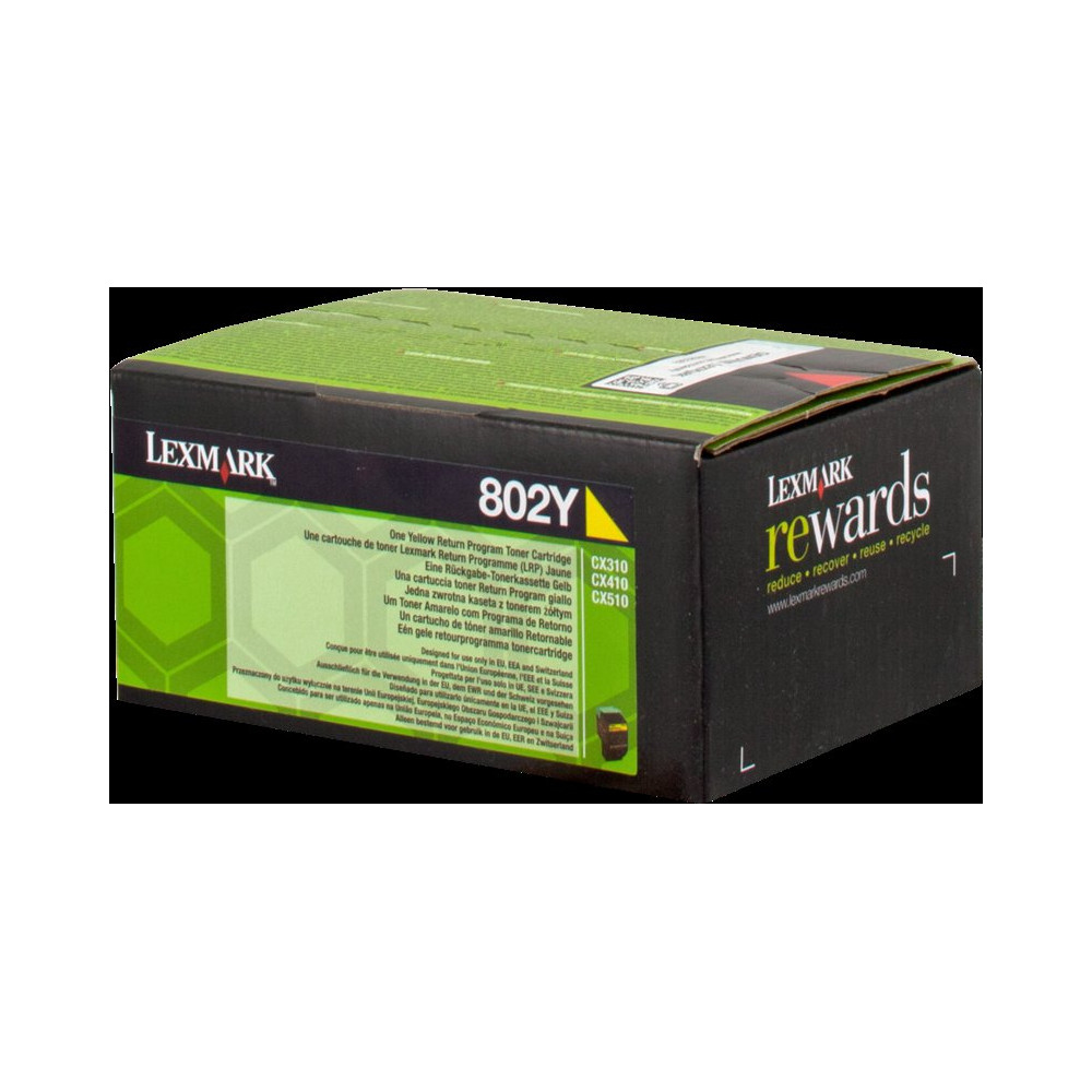 Lexmark 802Y giallo toner (80C20Y0)