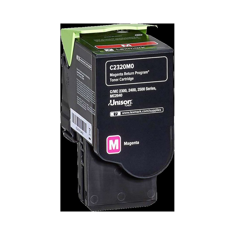 Lexmark C2320M0 magenta toner (C/MC2325/2425/2535)