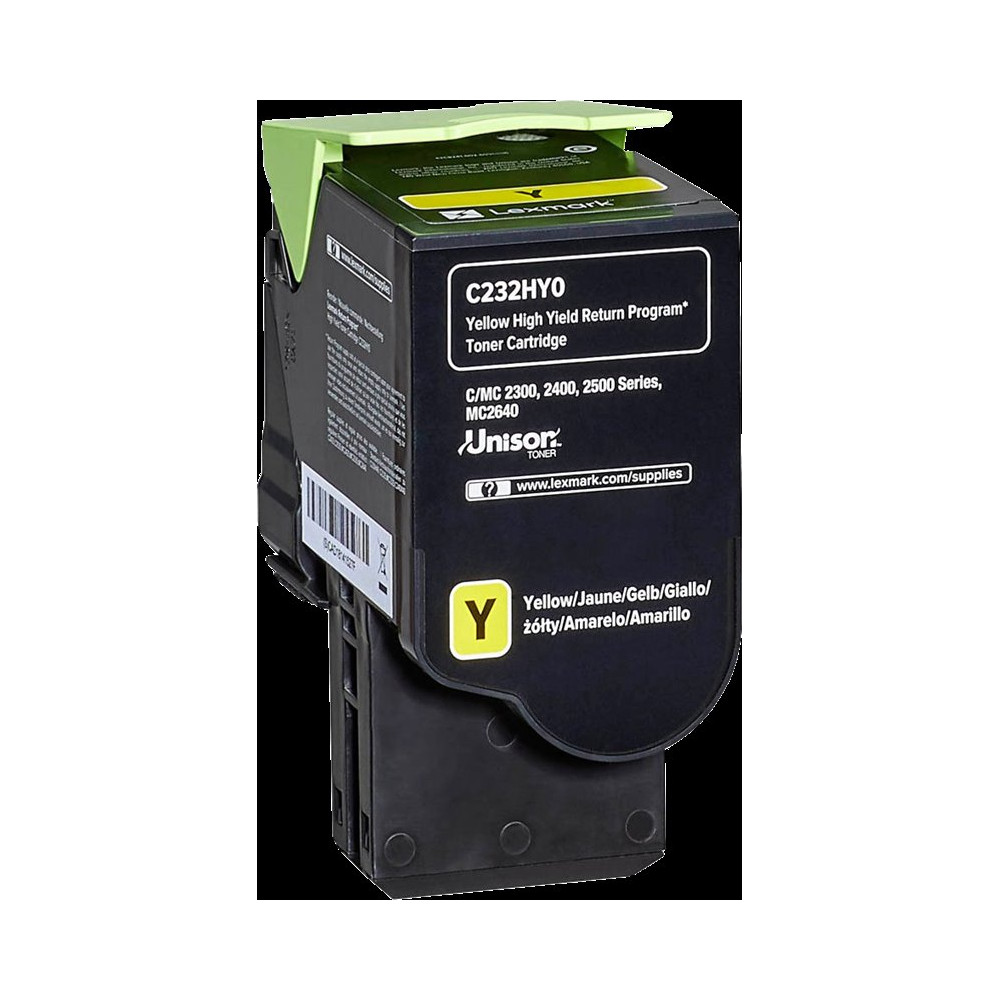 Lexmark C232HY0 giallo toner (C/MC2325/2425/2535)