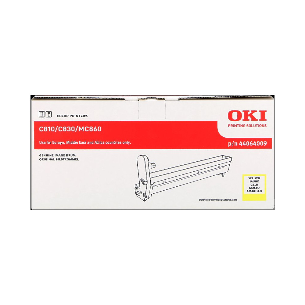 OKI 44064009 Tamburo giallo (C810/830)