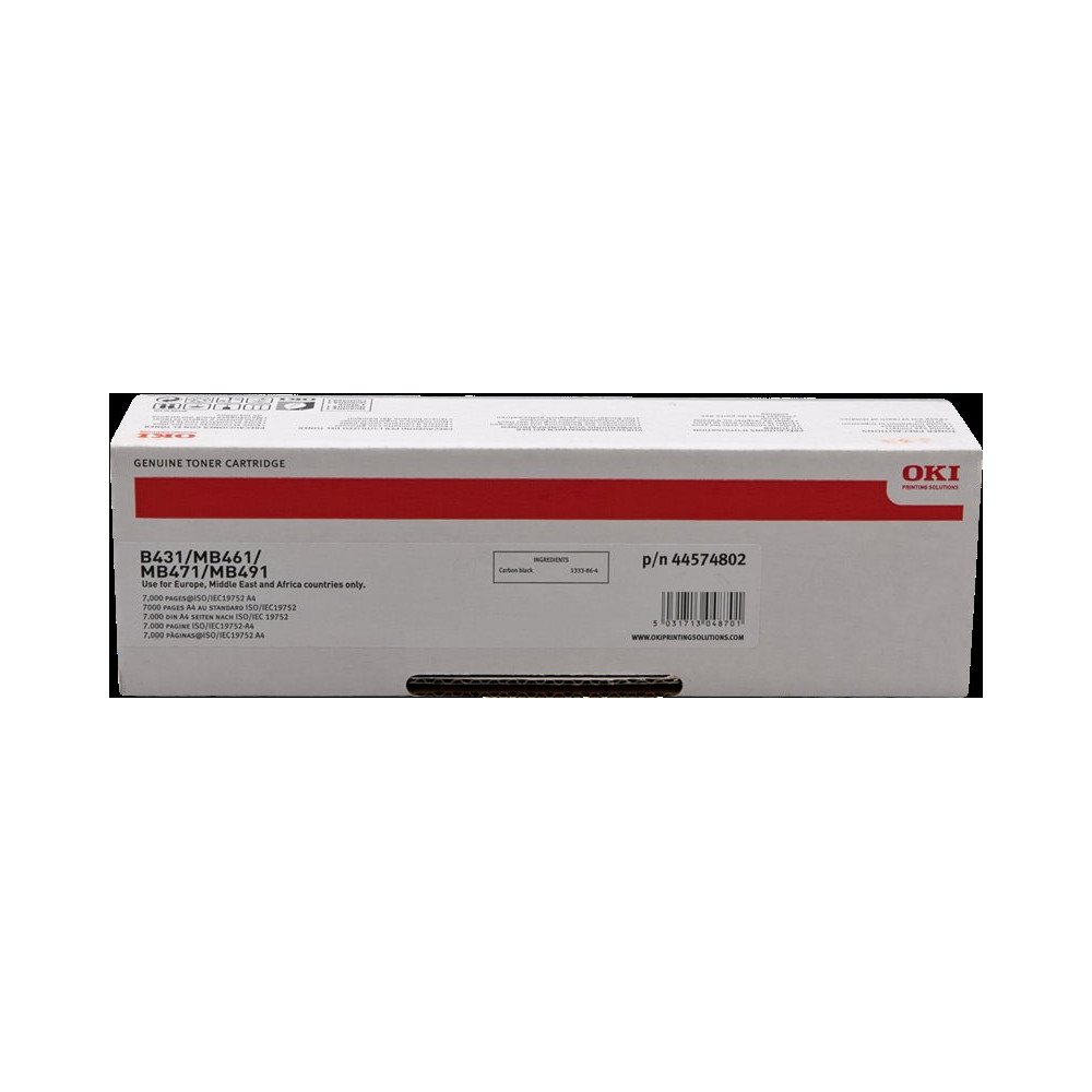 OKI 44574802 nero toner