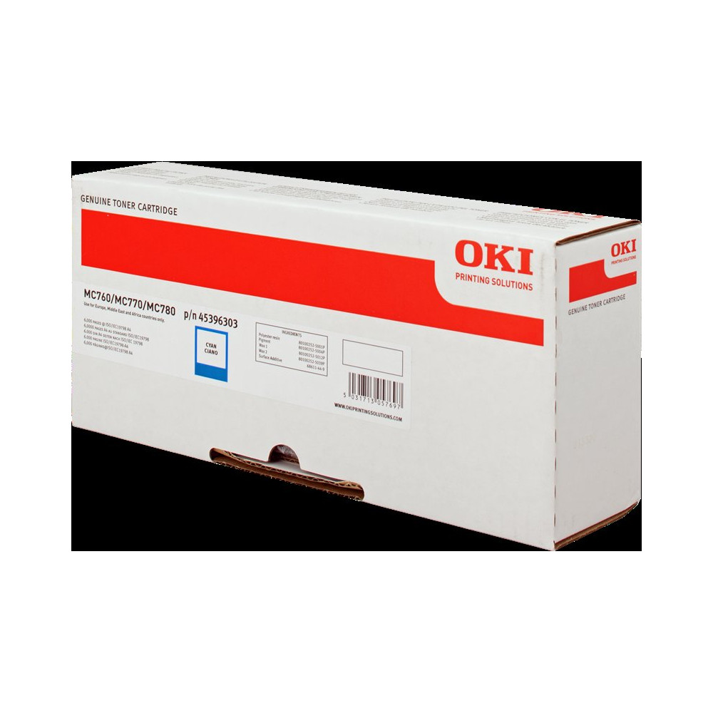 OKI 45396303 ciano toner