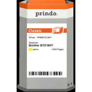 compatibile con Brother BTD180Y giallo  Prindo Classic giallo Cartuccia d'inchiostro