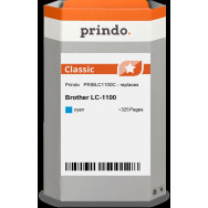 compatibile con Brother LC1100C ciano  Prindo Classic ciano Cartuccia d'inchiostro