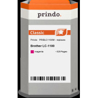 compatibile con Brother LC1100M magenta  Prindo Classic magenta Cartuccia d'inchiostro