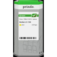 compatibile con Brother LC1100Y giallo  Prindo Green giallo Cartuccia d'inchiostro