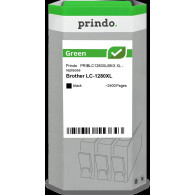 compatibile con Brother LC1280XLBK nero  Prindo Green XL nero Cartuccia d'inchiostro