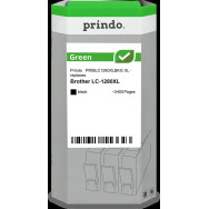 compatibile con Brother LC1280XLBK nero  Prindo Green XL nero Cartuccia d'inchiostro