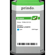 compatibile con Brother LC221C ciano  Prindo Green ciano Cartuccia d'inchiostro