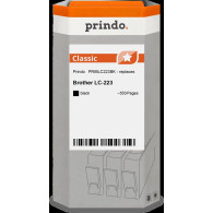 compatibile con Brother LC223BK nero  Prindo Classic nero Cartuccia d'inchiostro