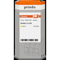 compatibile con Brother LC223Y giallo  Prindo Classic giallo Cartuccia d'inchiostro