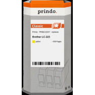 compatibile con Brother LC223Y giallo  Prindo Classic giallo Cartuccia d'inchiostro