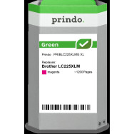 compatibile con Brother LC225XLM magenta  Prindo Green XL magenta Cartuccia d'inchiostro