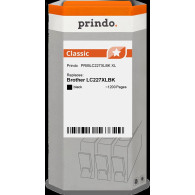 compatibile con Brother LC227XLBK nero  Prindo Classic XL nero Cartuccia d'inchiostro