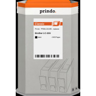 compatibile con Brother LC22UBK nero  Prindo Classic nero Cartuccia d'inchiostro
