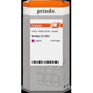 compatibile con Brother LC22UM magenta  Prindo Classic magenta Cartuccia d'inchiostro
