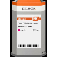 compatibile con Brother LC3211M magenta  Prindo Classic magenta Cartuccia d'inchiostro