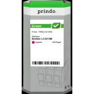 compatibile con Brother LC3213M magenta  Prindo Green XL magenta Cartuccia d'inchiostro