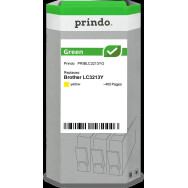 compatibile con Brother LC3213Y giallo  Prindo Green XL giallo Cartuccia d'inchiostro