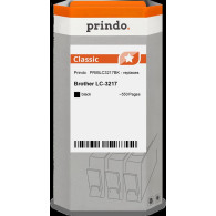compatibile con Brother LC3217BK nero  Prindo Classic nero Cartuccia d'inchiostro