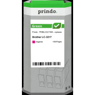 compatibile con Brother LC3217M magenta  Prindo Green magenta Cartuccia d'inchiostro