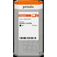 compatibile con Brother LC421BK nero  Prindo Classic nero Cartuccia d'inchiostro