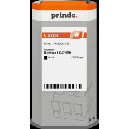 compatibile con Brother LC421BK nero  Prindo Classic nero Cartuccia d'inchiostro