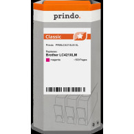 compatibile con Brother LC421XLM magenta  Prindo Classic XL magenta Cartuccia d'inchiostro