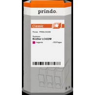 compatibile con Brother LC422M magenta  Prindo Classic magenta Cartuccia d'inchiostro