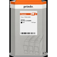 compatibile con Brother LC424BK nero  Prindo Classic nero Cartuccia d'inchiostro