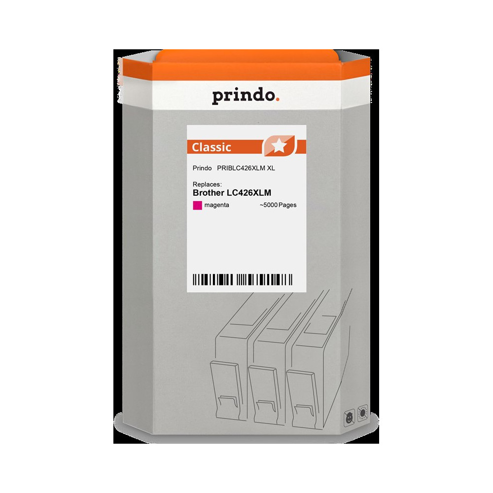 compatibile con Brother LC426XLM magenta  Prindo Classic XL magenta Cartuccia d'inchiostro