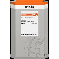 compatibile con Brother LC427XLBK nero  Prindo Classic XL nero Cartuccia d'inchiostro