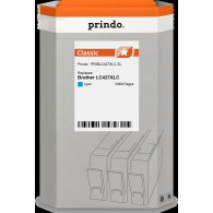compatibile con Brother LC427XLC ciano  Prindo Classic XL ciano Cartuccia d'inchiostro