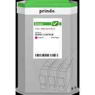 compatibile con Brother LC427XLM magenta  Prindo Green XL magenta Cartuccia d'inchiostro