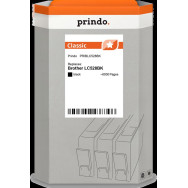 compatibile con Brother LC528BK nero  Prindo Classic nero Cartuccia d'inchiostro