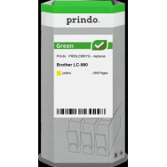 compatibile con Brother LC980Y giallo  Prindo Green giallo Cartuccia d'inchiostro