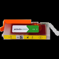 compatibile con Canon CLI-571y XL giallo (0334C001)  Prindo Green XL giallo Cartuccia d'inchiostro