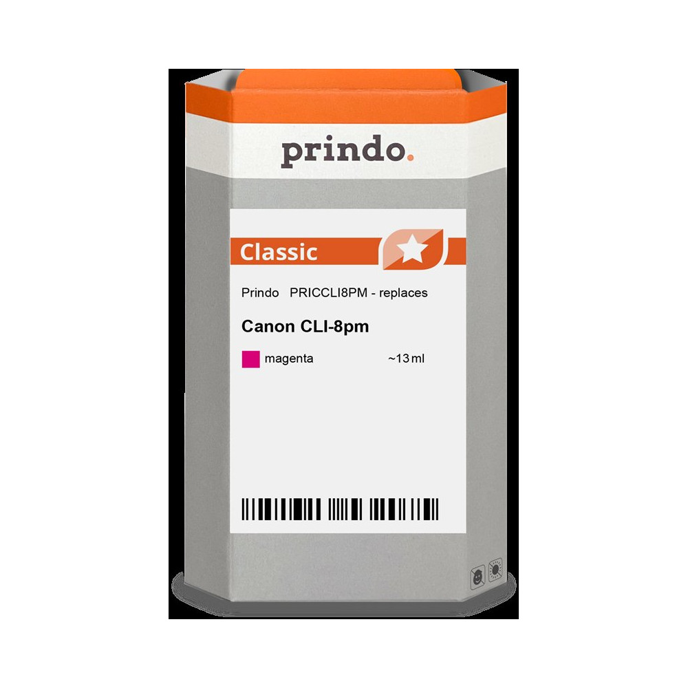 compatibile con Canon CLI-8pm magenta (0625B001)  Prindo Classic magenta Cartuccia d'inchiostro