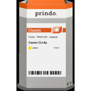 compatibile con Canon CLI-8y giallo (0623B001)  Prindo Classic giallo Cartuccia d'inchiostro