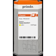 compatibile con Canon GI-41S Y giallo (5876C001)  Prindo Classic giallo Cartuccia d'inchiostro