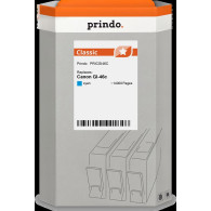 compatibile con Canon GI-46c ciano (4427C001)  Prindo Classic ciano Cartuccia d'inchiostro